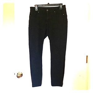 Black Skinny Stretch Jeans Size 6 Ankle Length